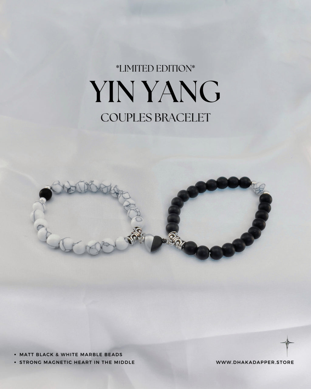 Yin Yang Couples Bracelet