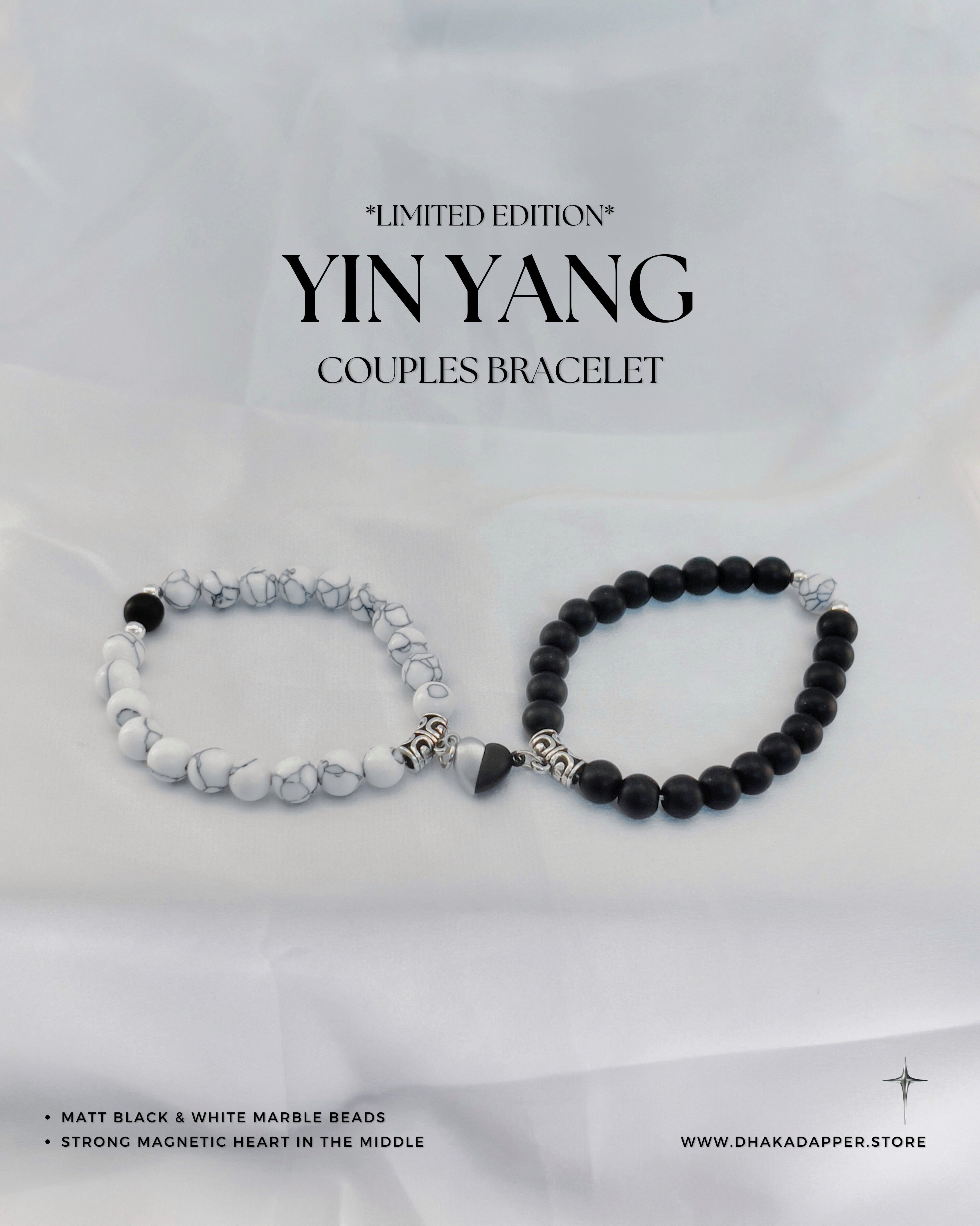 Yin Yang Couples Bracelet