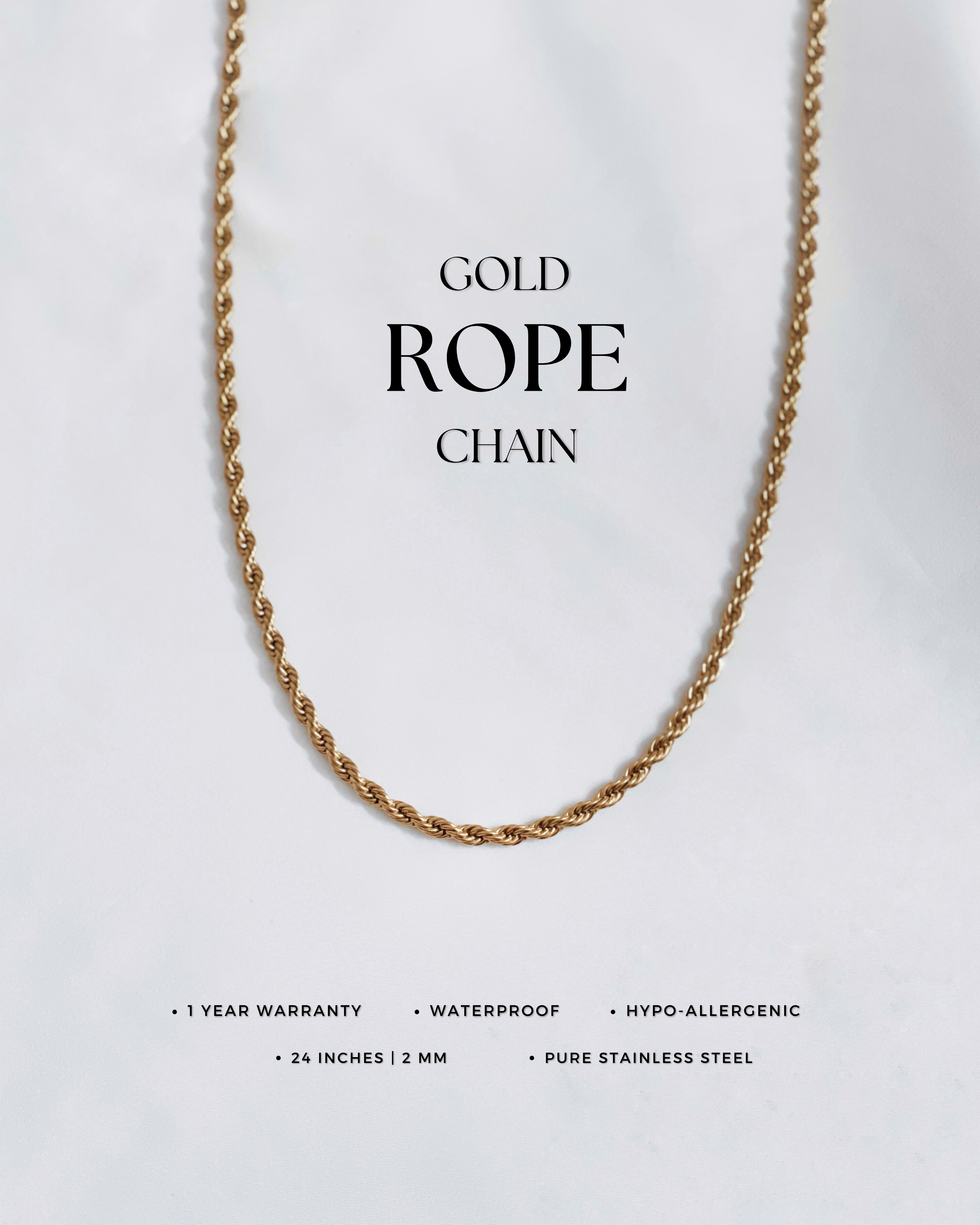 Gold Rope Chain