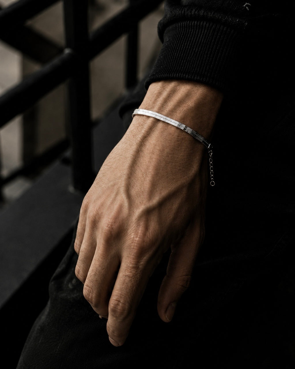 Silver Snake Bracelet