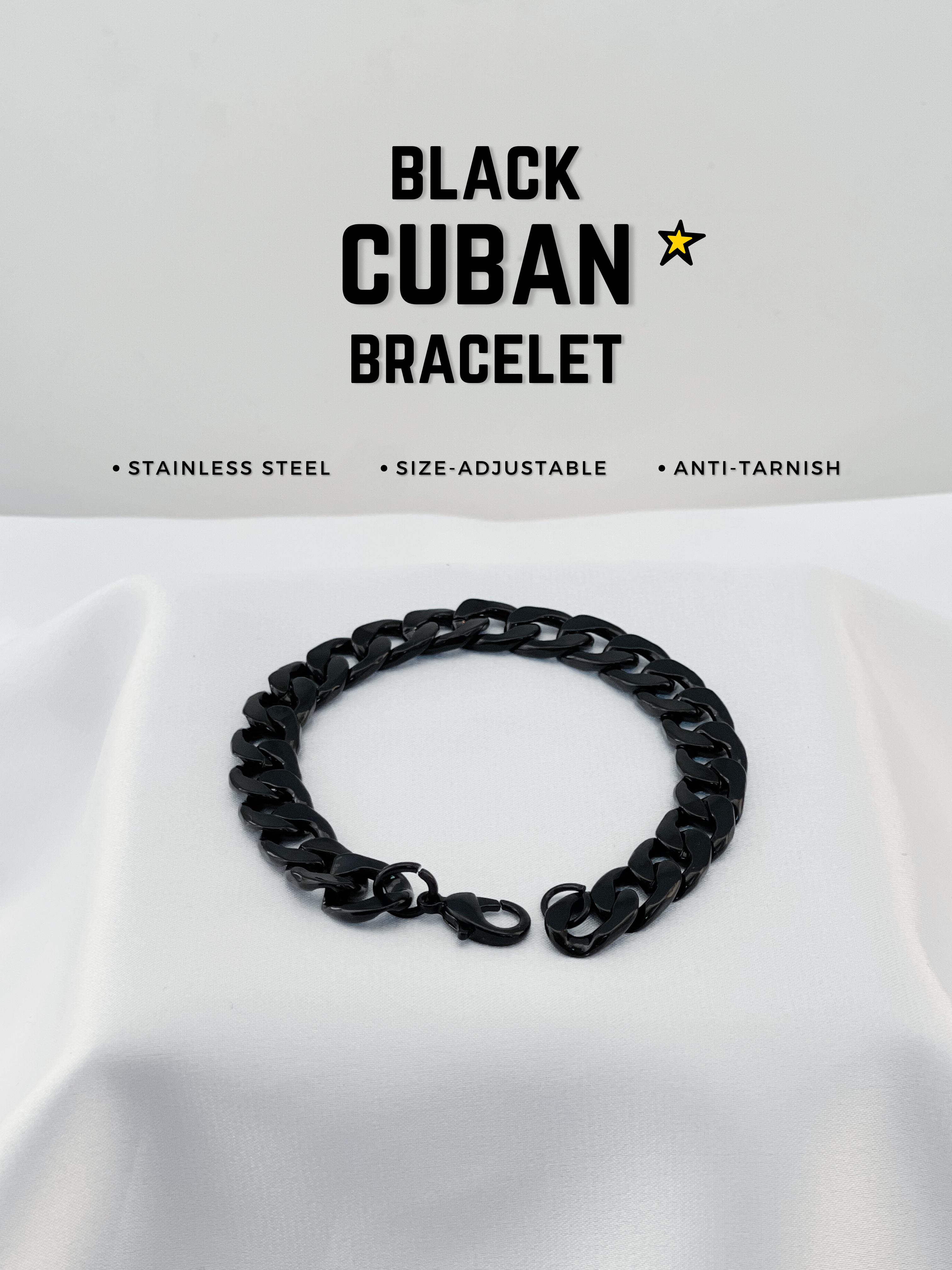 Black Cuban Bracelet