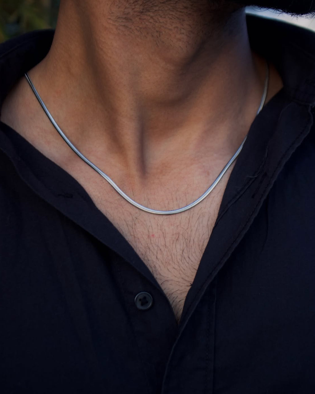 Silver Snake Chain