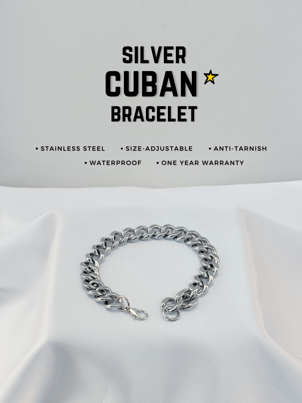 Silver Cuban Bracelet