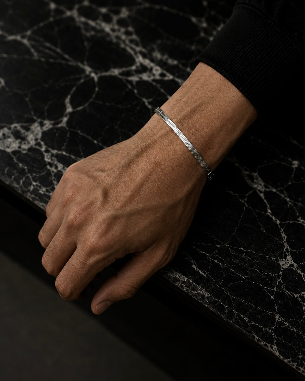 Silver Snake Bracelet