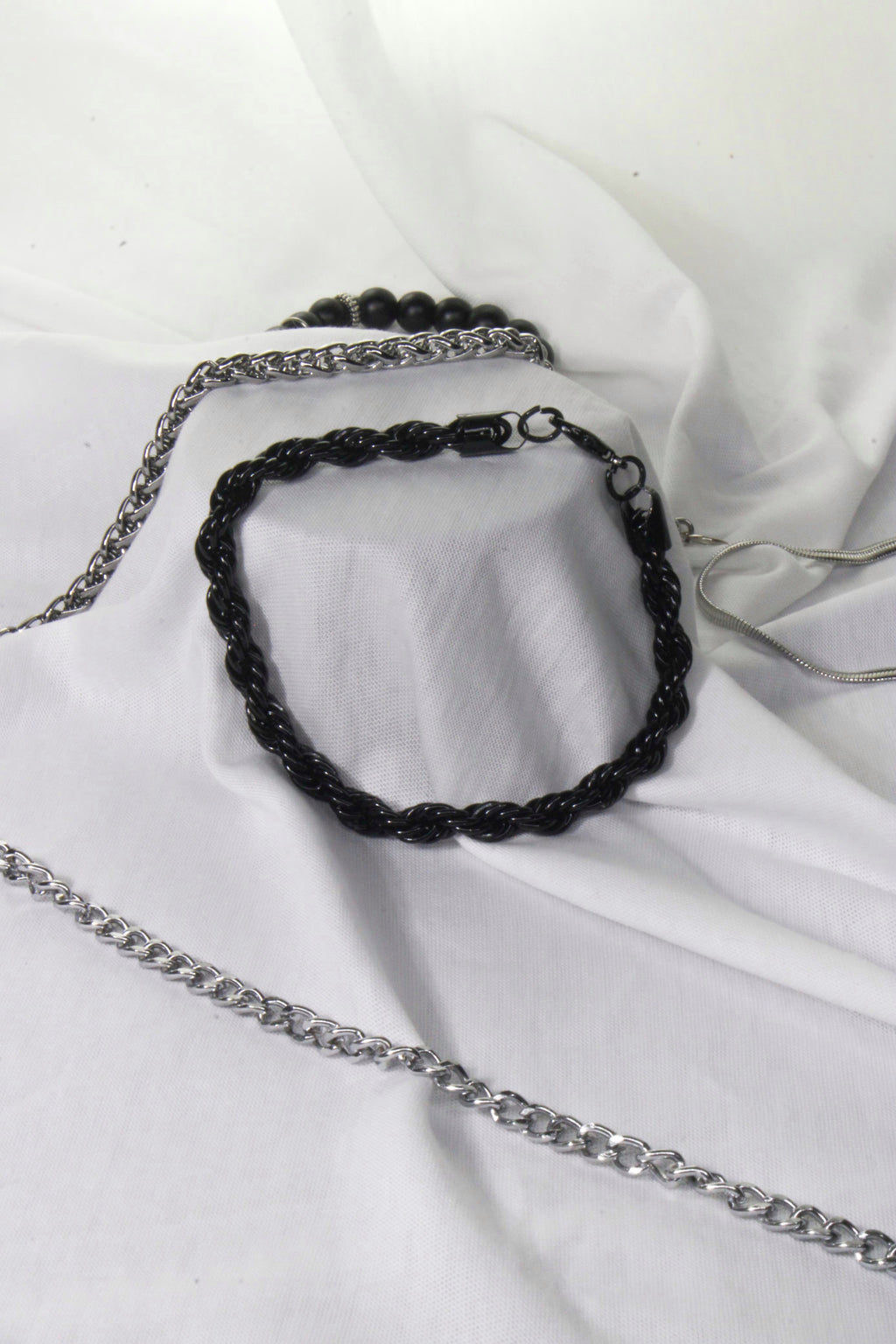 Black Rope Bracelet