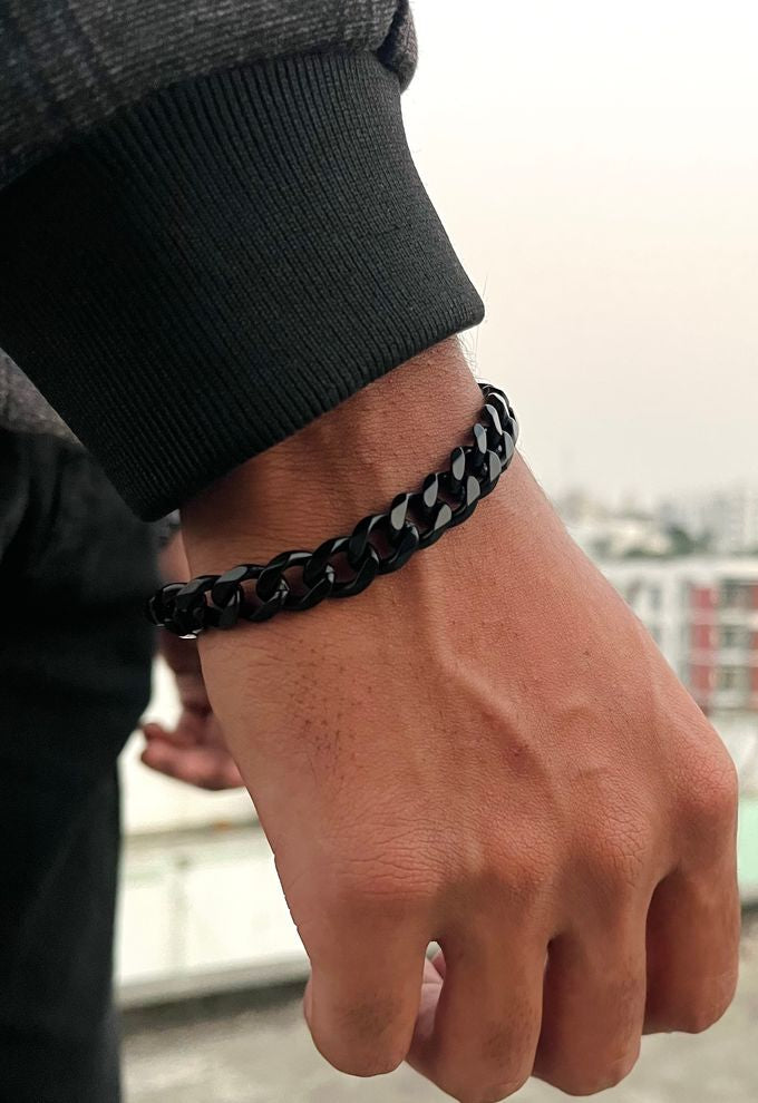 Black Cuban Bracelet