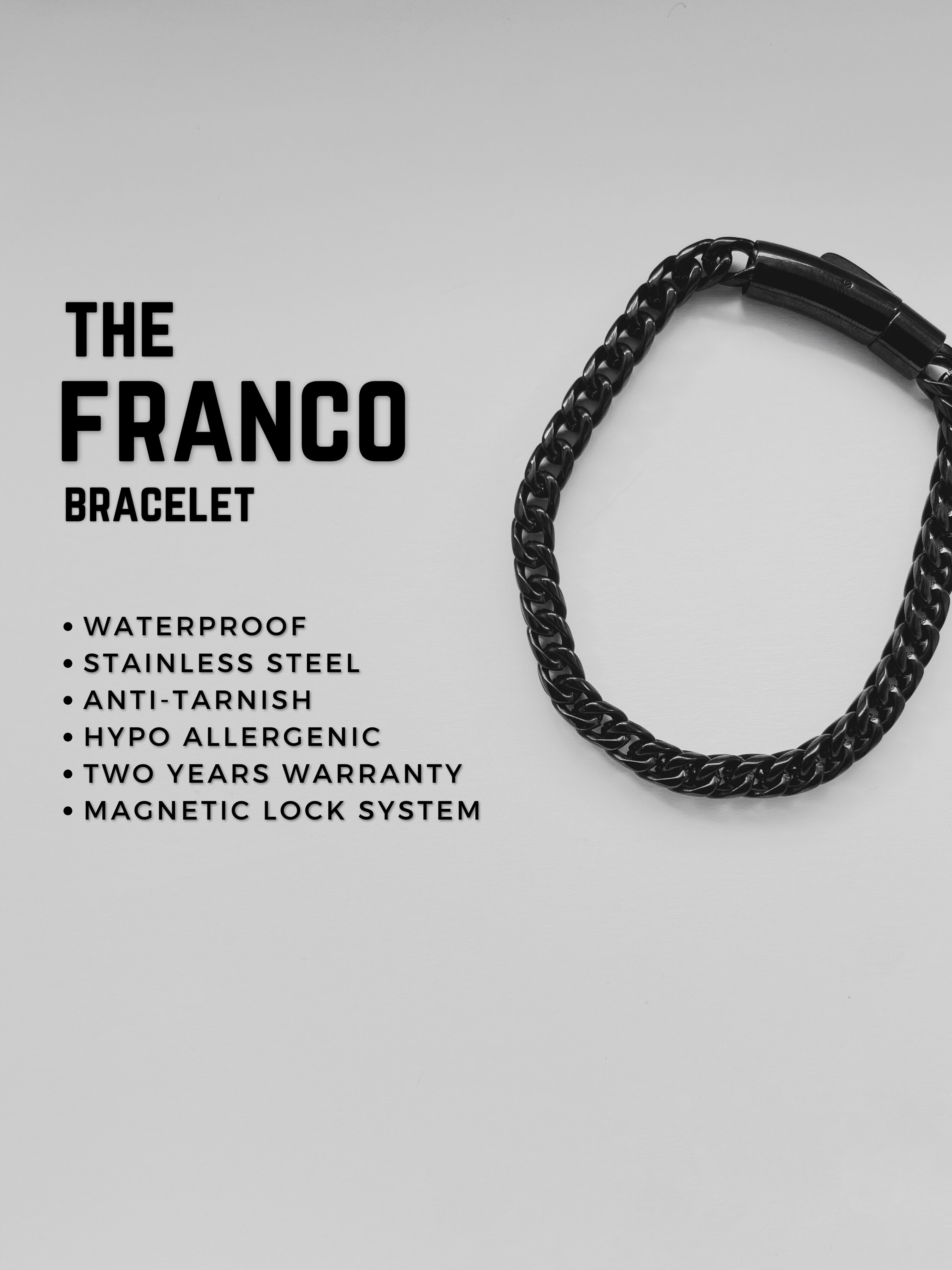 Black Franco Bracelet