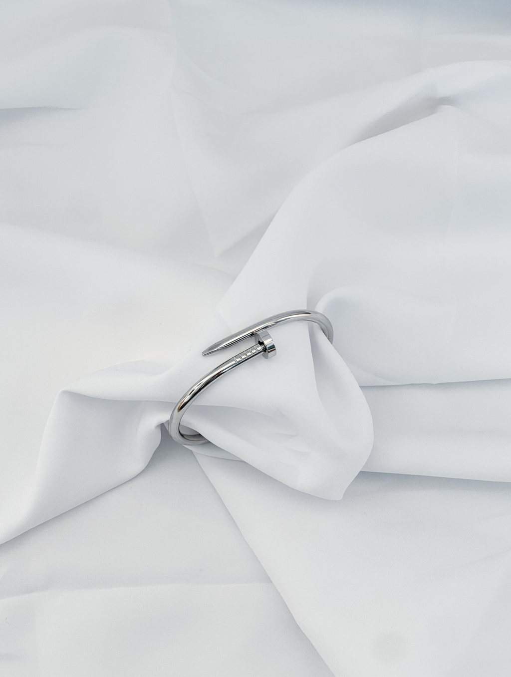 Silver Cartier Bracelet