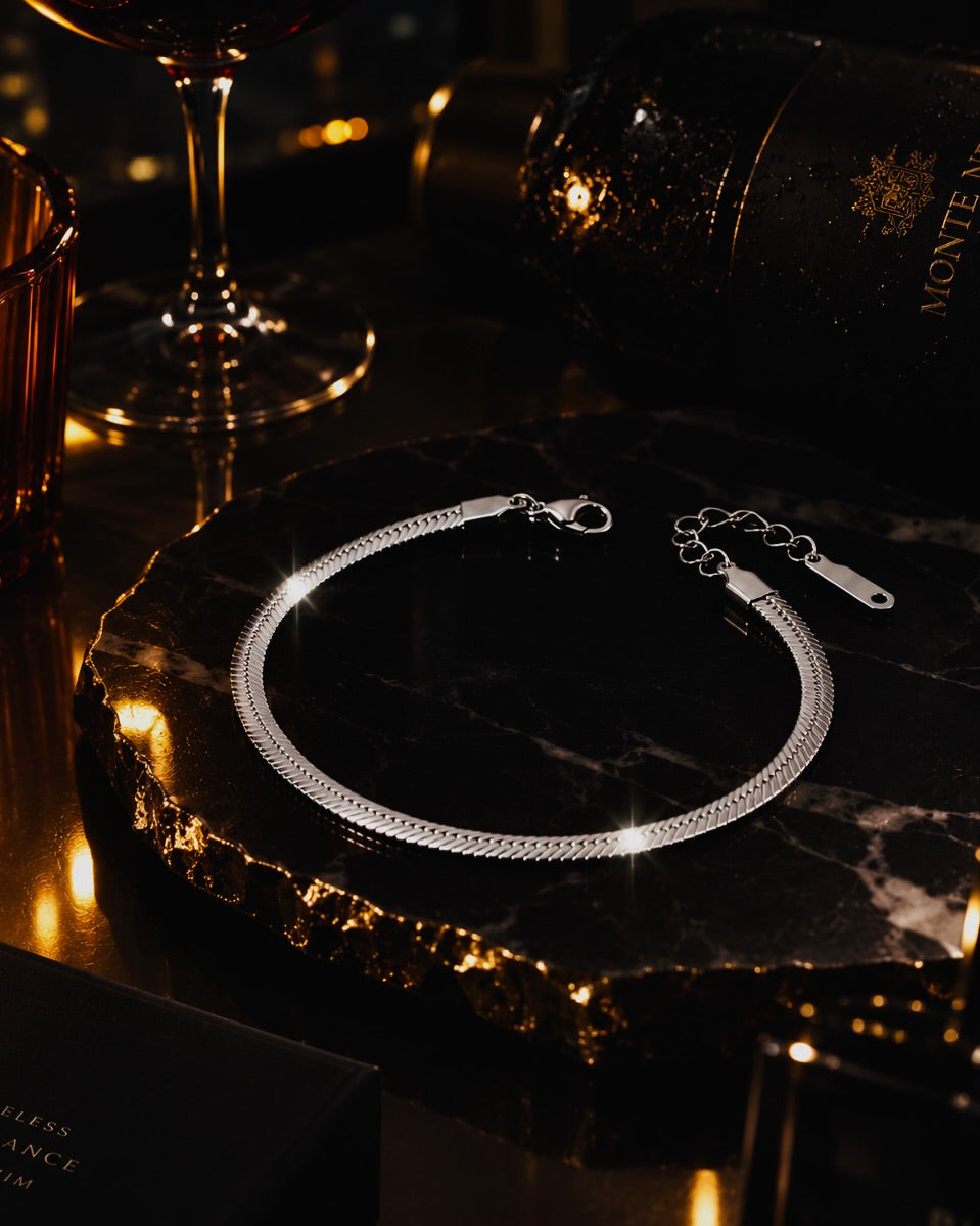 Silver Snake Bracelet