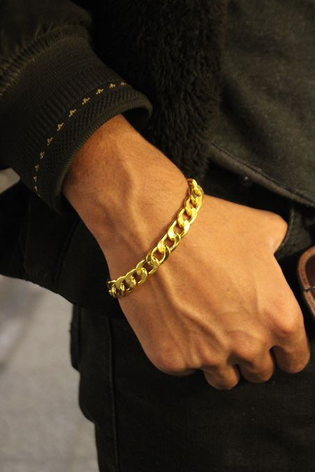 Golden Cuban Bracelet