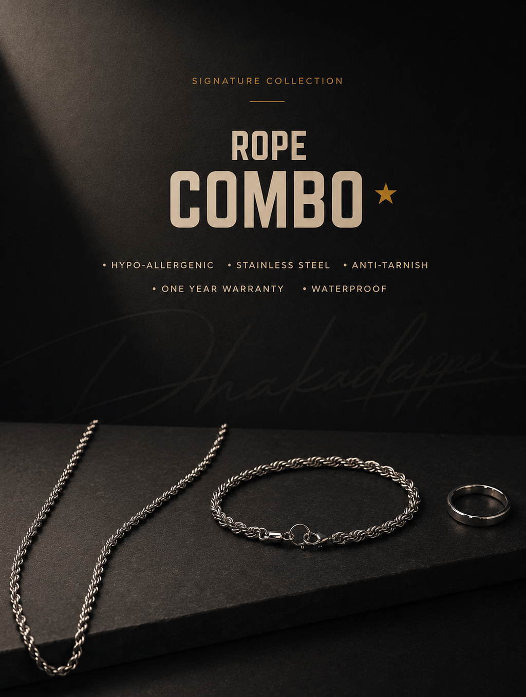 Silver Rope Combo