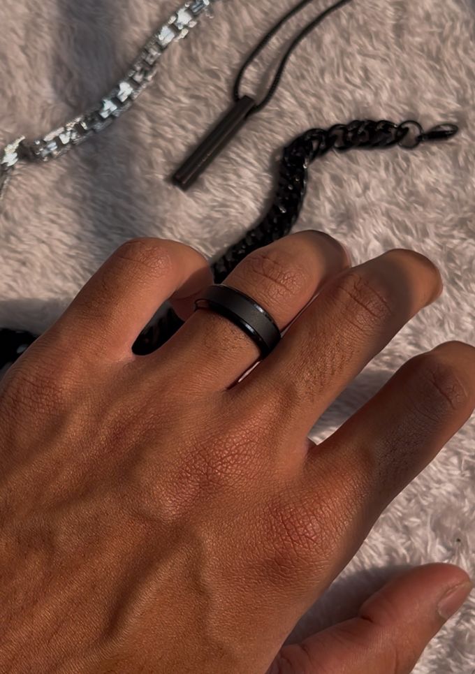 Matte Black Ring