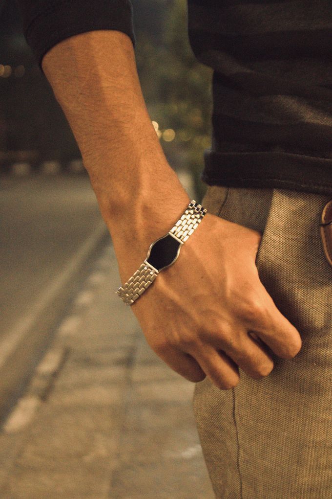 Silver Signet Bracelet