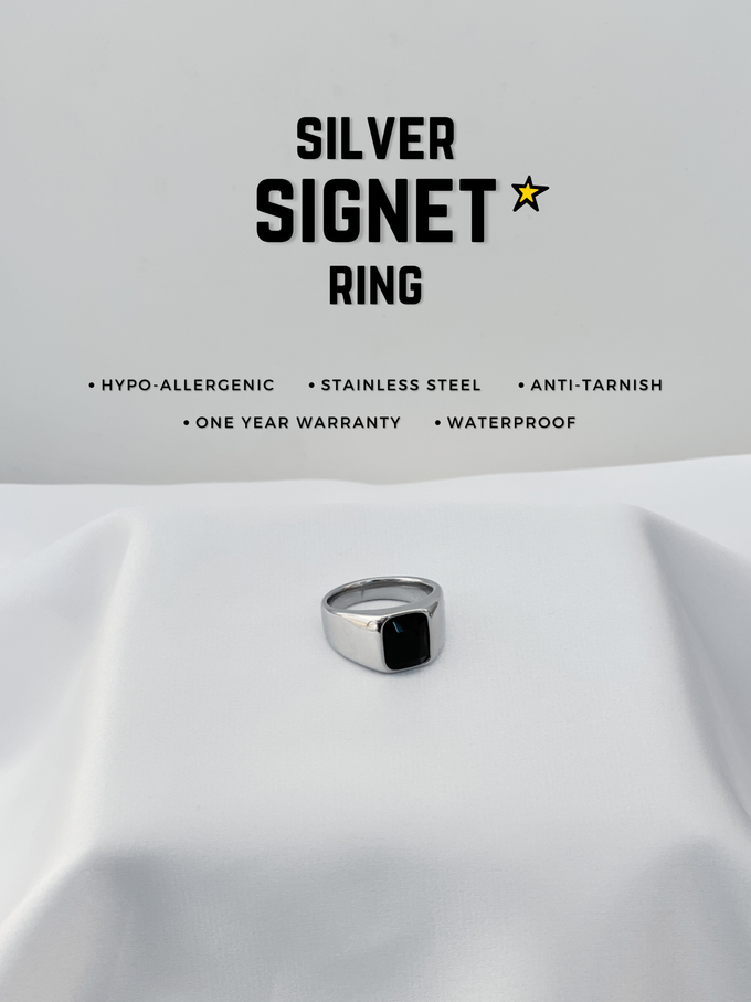 Silver Signet Ring