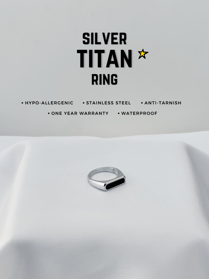 Silver Titan Ring